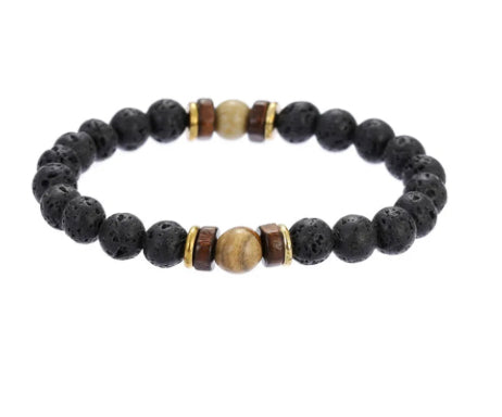 Brown Lava Stone bracelet